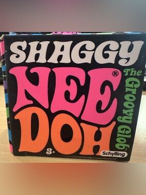 Pink Shaggy Stress Ball - NeeDoh